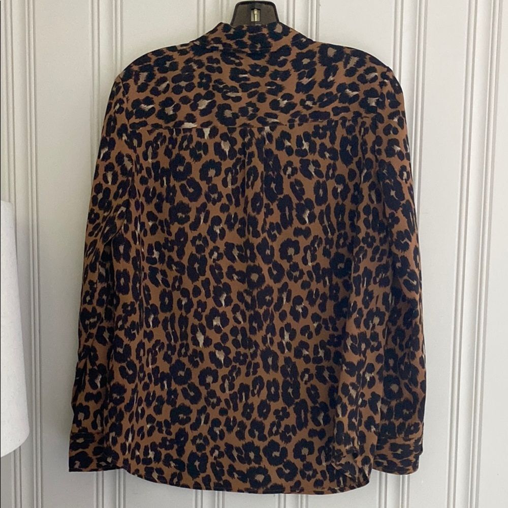 Talbots Brown Tan Long Sleeve Button Down Shirt - Picture 5 of 5